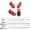 Waterproof Dog Boots, Size 7 (Black) - Non-Slip & Reflective