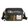 HAOSHUAI 204 Sports Leisure Men Outdoor Waterproof Nylon Shoulder Bag(Army Green)