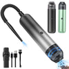 Pinjia P07 Wireless Mini Fashion Vehicle Vacuum Cleaner(Green Grapefruit Green)