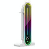 COOLMOON GH3 Pro Computer ARGB Vertical Adjustable Lens Graphics Card Holder, Style: Temperature Display Upgrade White