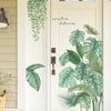 2pcs /Set 30x90cm Plant Wall Stickers Garden Fresh Room Door Decorative Stickers