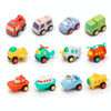 Children Cartoon Fell-Resistant Mini Inertial Pull Back Toy Car(Ship)