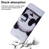 For Realme 13+ Global Coloured Drawing Flip Leather Phone Case(Panda)