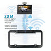 PZ620-W Car 4.3-inch Digital USA Frame Solar Wireless Reversing Image