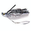 Lures Fake Bait Hubs Rotating Composite Sequins Noise Freshwater Sea Fishing Warped  Mouth Catfish Bait(A)