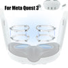 For Meta Quest 3 VR Magnetic Eyeglasses Frame, Spec: Anti Blue Light Lens+Frame Black