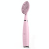 LSHOW YJK038 IPX6 Waterproof Hand-held Intelligent High Frequency Vibration Silicone Facial Cleaning Instrument(Pink)