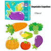 Children Early Education Wooden Picture Puzzle Toys(Vegetables)