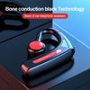 M-618 Bone Conduction Hanging Ear Stereo Bluetooth Headset(Blue)