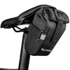 WEST BIKING YP0707249 Bicycle Folding Tail Bag Riding Equipment(Black)
