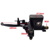 ATV Four-Wheeled Car UTV Kart Front And Rear Brakes Pump Disc Brake Handle Oil Pump Hand Brake With Assist Brake(Left)