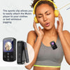 MP3 Bluetooth Music Player HIFI Sports Clip Touch Screen MP4, Memory: No TF Card(Black)