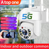 5G WiFi IP66 Waterproof 2MP HD Security Camera - EU Plug