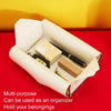 New Year Cute Tissue Box Waterproof Tissue Box Dormitory Car Carrying Living Room Universal Tissue Box, Style: Golden