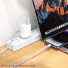 Borofone BX106 2.4A USB-A to 8 Pin Fast Charge Data Cable, Length:1m(White)
