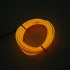 2M Cold Light Flexible LED Strip Light For Car Decoration(Yellow Light)