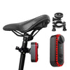 Bike Warning Tail Light 1080P WiFi Camera Recorder Waterproof Bicycle Rear Light for Riding Cycling, Spec: Saddle Tube Mount