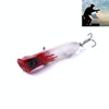 HENGJIA PO032 8cm/12g Simulation Hard Baits Fishing Lures with Hooks Tackle Baits Fit Saltwater and Freshwater (3#)