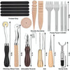 59 In 1 Handmade Leather DIY Tool Set Sewing Craft Tool Set, Style: A5 Pads