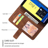 For Samsung Galaxy J6 Skin Feel Splicing Horizontal Flip Leather Case with Holder & Card Slots & Wallet & Photo Frame(Brown)