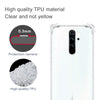 For Xiaomi Redmi Note 8 Pro Four-Corner Anti-Drop Ultra-Thin Transparent TPU Phone Case(Transparent)