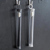 10pcs Nano Silk Soft Bristle Independent Packing Portable Couple Toothbrush, Spec: White Flat-head
