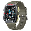 YK01 1.83 inch Smart Sports Call Watch, Heart Rate / Blood Pressure / Blood Oxygen(Green)