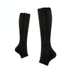 Sports Pressure Socks Compressed Brake Zipper Socks, Size: S/M(Black)