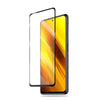 mocolo 0.33mm 9H 2.5D Full Glue Silk Print Tempered Glass Film for Xiaomi POCO X3 NFC, Support Fingerprint Unlock(Black)