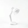 Flower Shape LED Mini Magnetic Table Lamp Foldable Bedside Night Light(09A White)