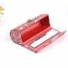 Mini with Mirror Portable Makeup Box Lipstick Box(Black)