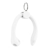 For AirPods 1 / 2 / AirPods Pro / Huawei FreeBuds 3 Wireless Earphones Silicone Anti-lost Lanyard Ear Hook(White)