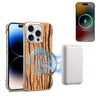 For iPhone 14 Pro Max Denior A18 WoodenPaint MagSafe Phone Case(Tree Pattern)
