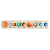 Children Universe Planet Cognition Puzzle Matching Board Early Learning Educational Toy, Style: Eight Planets (Log Bottom Red Sun)