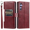 For Samsung Galaxy A36 Simple 6-Card Wallet Leather Phone Case(Wine Red)