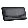 7.0-7.5 inch Multifunctional Waist Bag Mobile Phone Leather Case(Black)