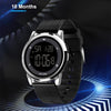 SPOVAN S100 Men Outdoor Multifunctional Waterproof Electronic Watch(Black)
