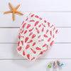 Baby Cotton Washable Four-layer Gauze Diaper, Suitable Height:90 Yards(Carrot)