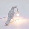 E12 LED Lucky Bird Wall Lamp Table Lamp For Bedroom, Style:Sitting Table Lamp, Plug:UK Plug(Black)
