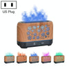 Home Colorful Simulation Flame Incense Smoked Lamp Humidifier, Model:Without Remote Control(US Plug)