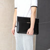 For 15 / 15.4 / 16 inch Laptop Ultra-thin Leather Laptop Sleeve(Black)