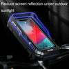 WILD MAN FK1 0.5L Mountain Bike Waterproof Phone Touch Screen Handlebar Bag Bike Holder Bag(Black)