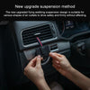 Car Air Outlet Storage Bag Mobile Phone Storage Hanging Bag (Red)