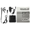 BAOFENG UV-5R Professional Dual Band Transceiver FM Two Way Radio Walkie Talkie Transmitter(Black)