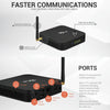 TX6 HD TV Box Media Player, Android 7.1 / 9.0 System, Allwinner H6, up to 1.5GHz, Quad-core ARM Cortex-A53, 2GB + 16GB, Support Bluetooth, WiFi, RJ45, AU Plug
