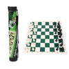 35 x 8cm Bucket Plastic Chess Foldable Leather Chess Board