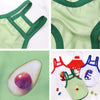 Cooling Dinosaur Mesh Vest Set, XL, Dark Blue - Dog/Cat Clothes