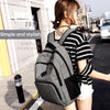 AUGUR 966 Retro Casual Oxford Cloth Backpack Shoulders Laptop Bag(Pink)