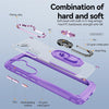 For Samsung Galaxy S24 FE 5G TPU + PC Lens Protection Phone Case with Ring Holder(Purple)
