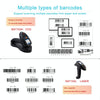 1D CCD Red Light Wireless Barcode Reader Scanner Data Collector With 2.2-Inch LCD Screen